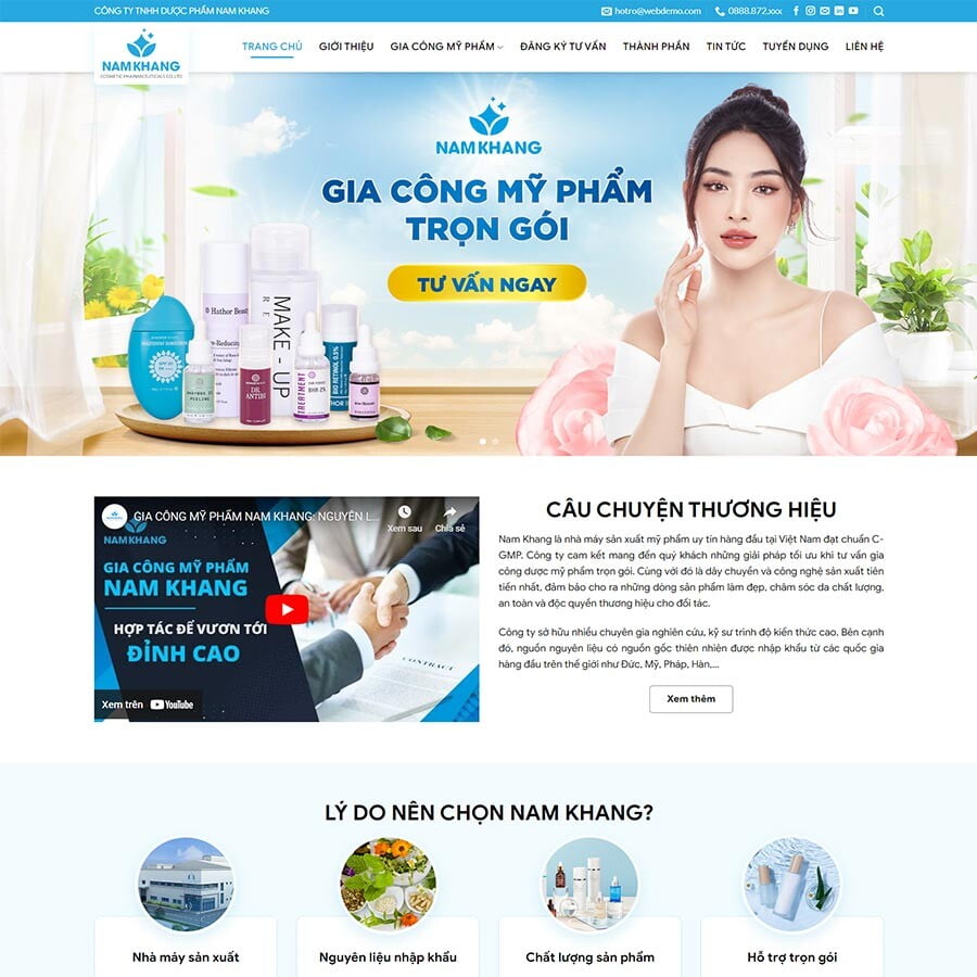 Gia Công Mỹ Phẩm