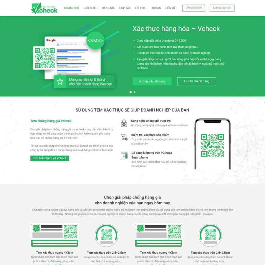 Giới Thiệu Tem Chống Hàng Giả