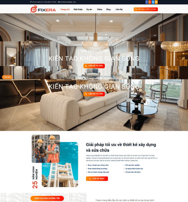 Kiến Trúc Xây Dựng Nhà Đẹp