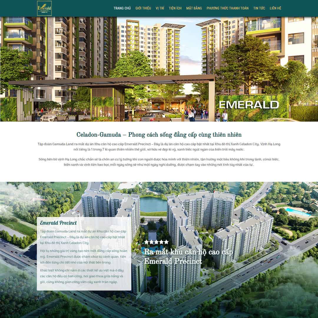 Landing Page Bất Động Sản 02