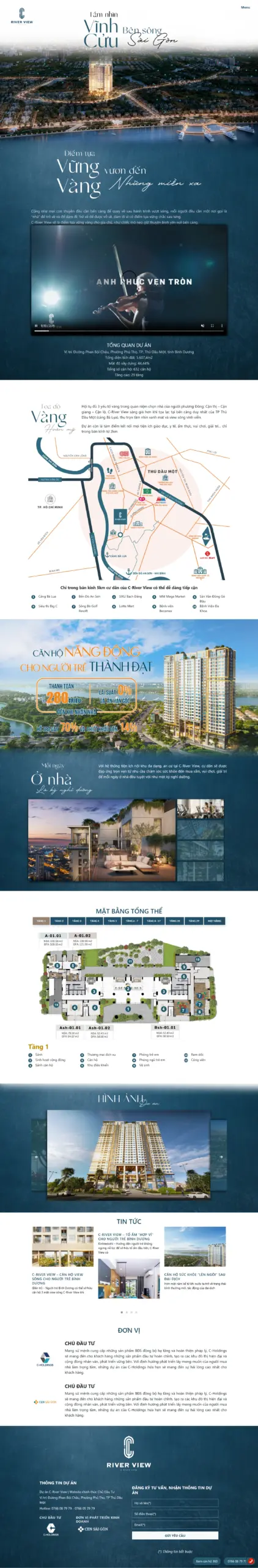 Landing Page Bất Động Sản