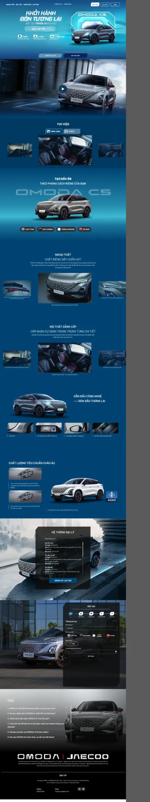 Landing Page Mua Bán Xe Ô Tô