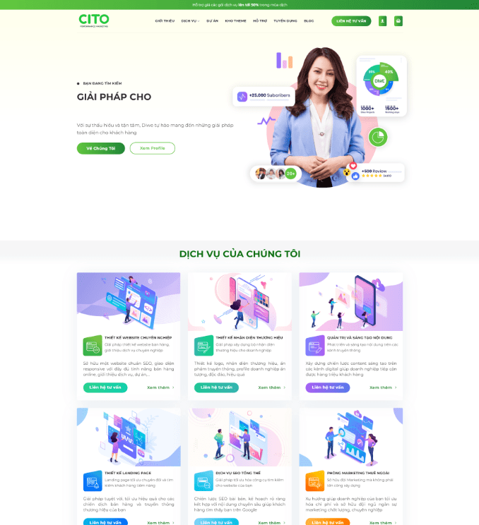 Marketing Chuẩn SEO Bán Theme