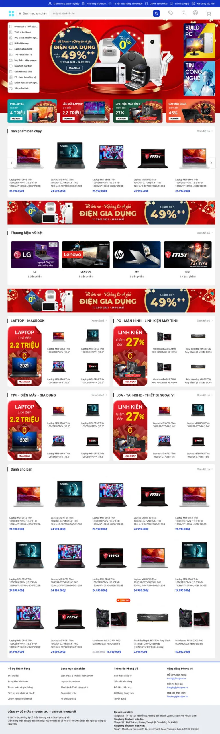 Máy Tính 9 Giống Phongvu Vn