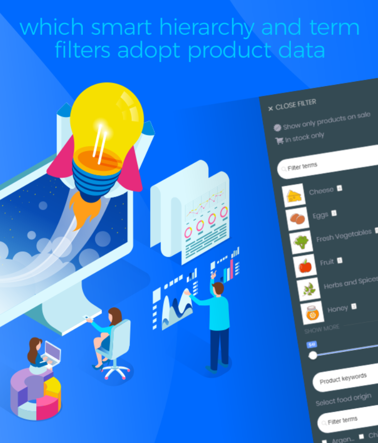 Mua Product Filter For Woocommerce