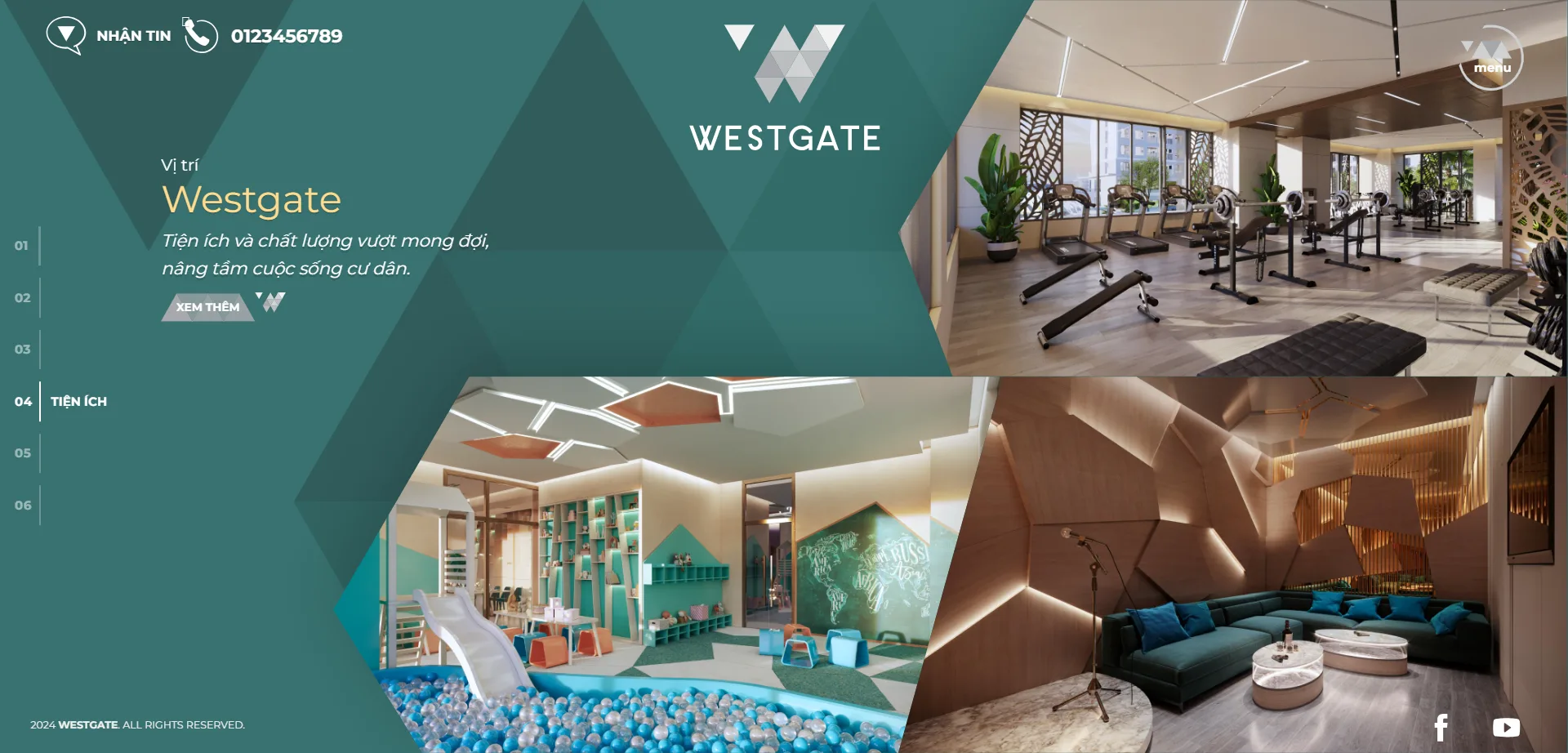 Mua Theme Bất Động Sản Westgate Hiệu Ứng Cực Đẹp