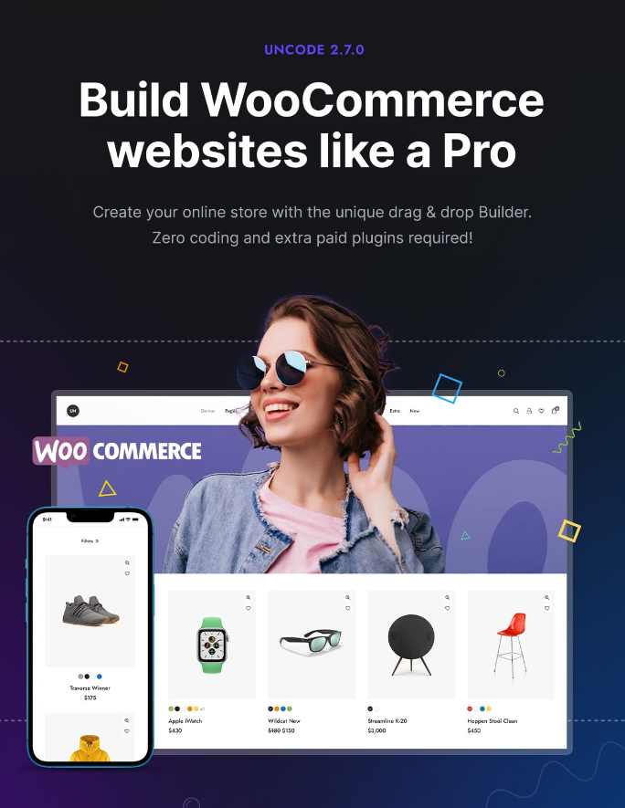 Mua Theme Uncode Creative Woocommerce WordPress