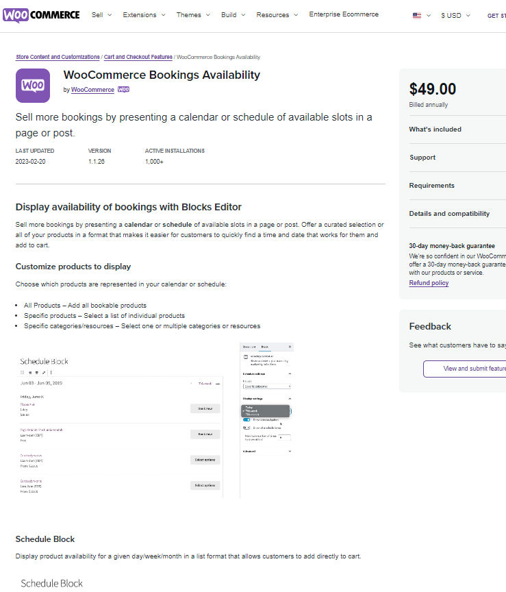 Mua Woocommerce Bookings Availability Chính Hãng
