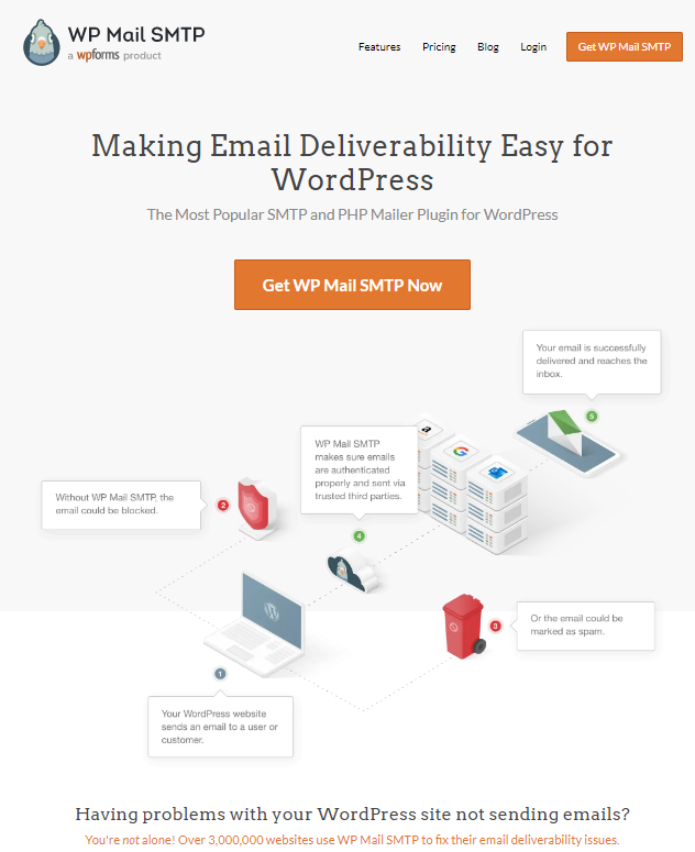 Mua WP Mail Smtp Pro Making Email Deliverability Easy