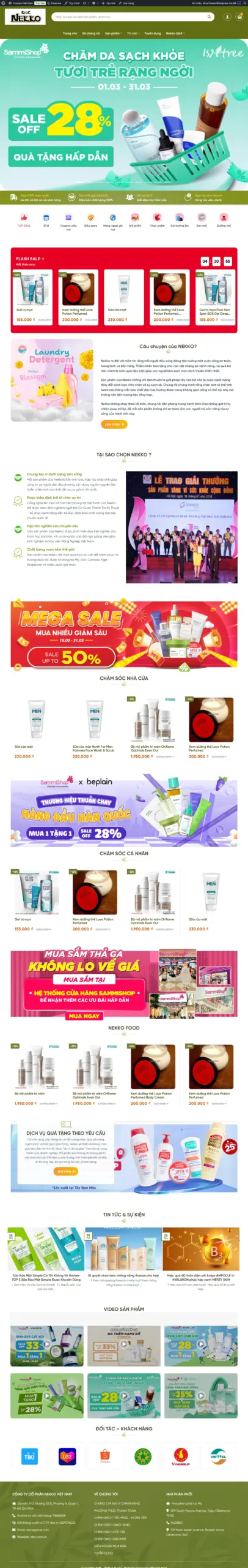 Mỹ Phẩm Chăm Sóc Sắc Đẹp Cực Xịn