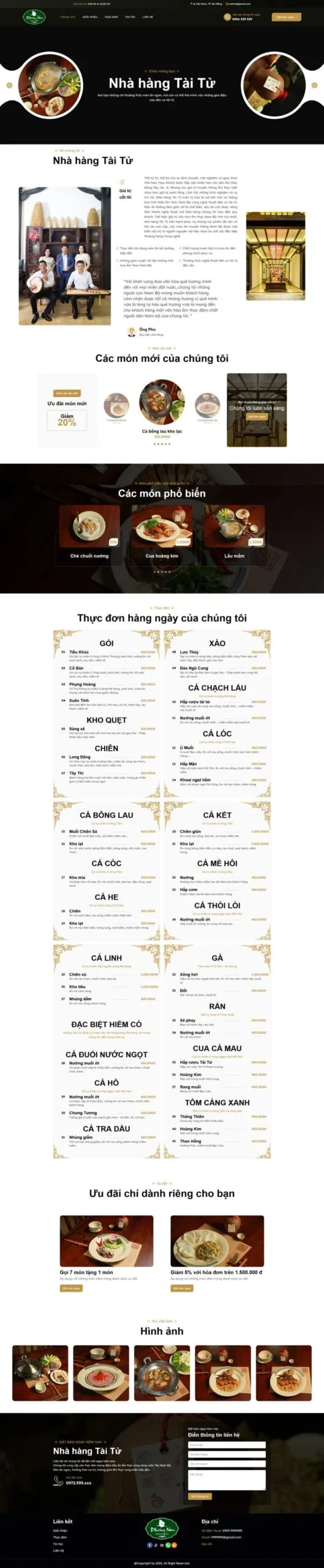 Nhà Hàng Tài Tử Chuẩn Đẹp