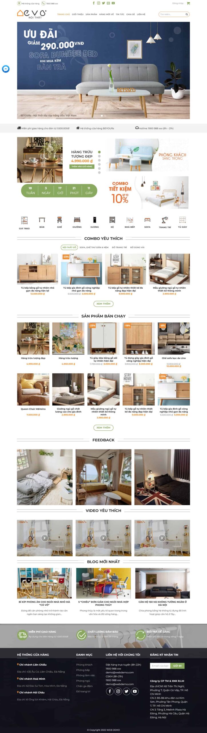 Nội Thất 31 Giá Rẻ Hiện Đại Responsive