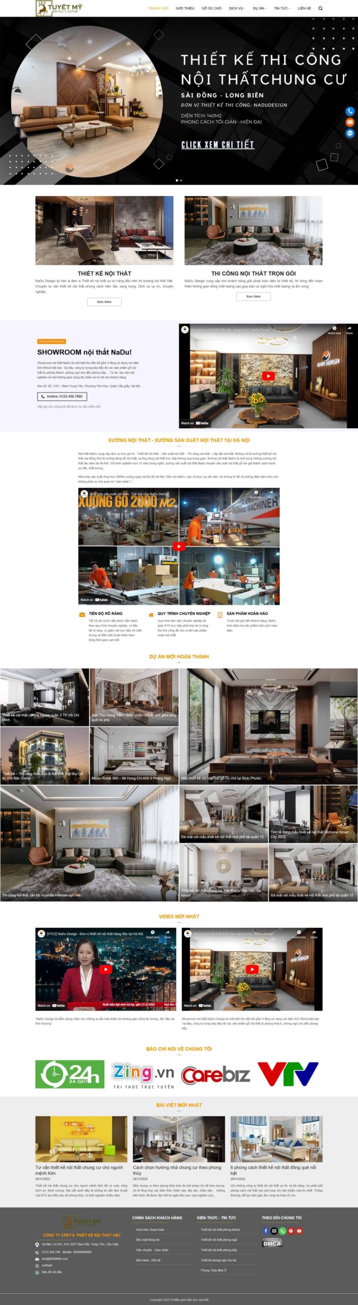 Nội Thất Furniture 02 Giá Rẻ Chuẩn SEO Tương Thích Woocommerce