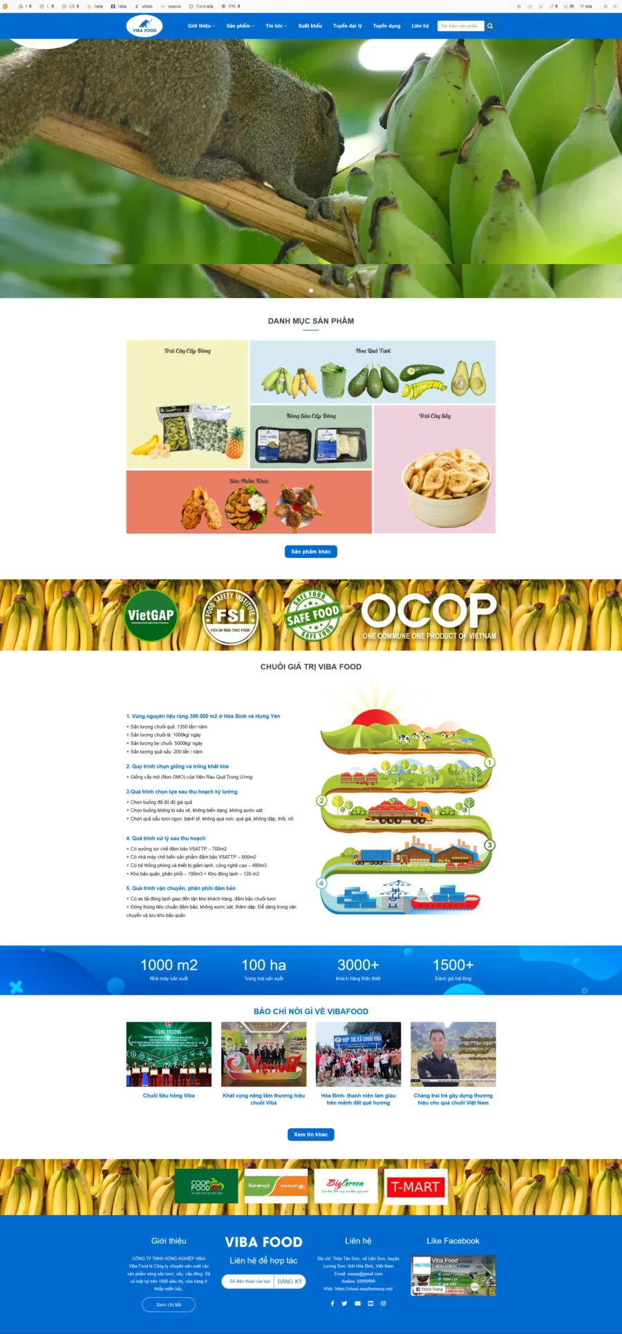 Nông Sản Nông Trại Chuối