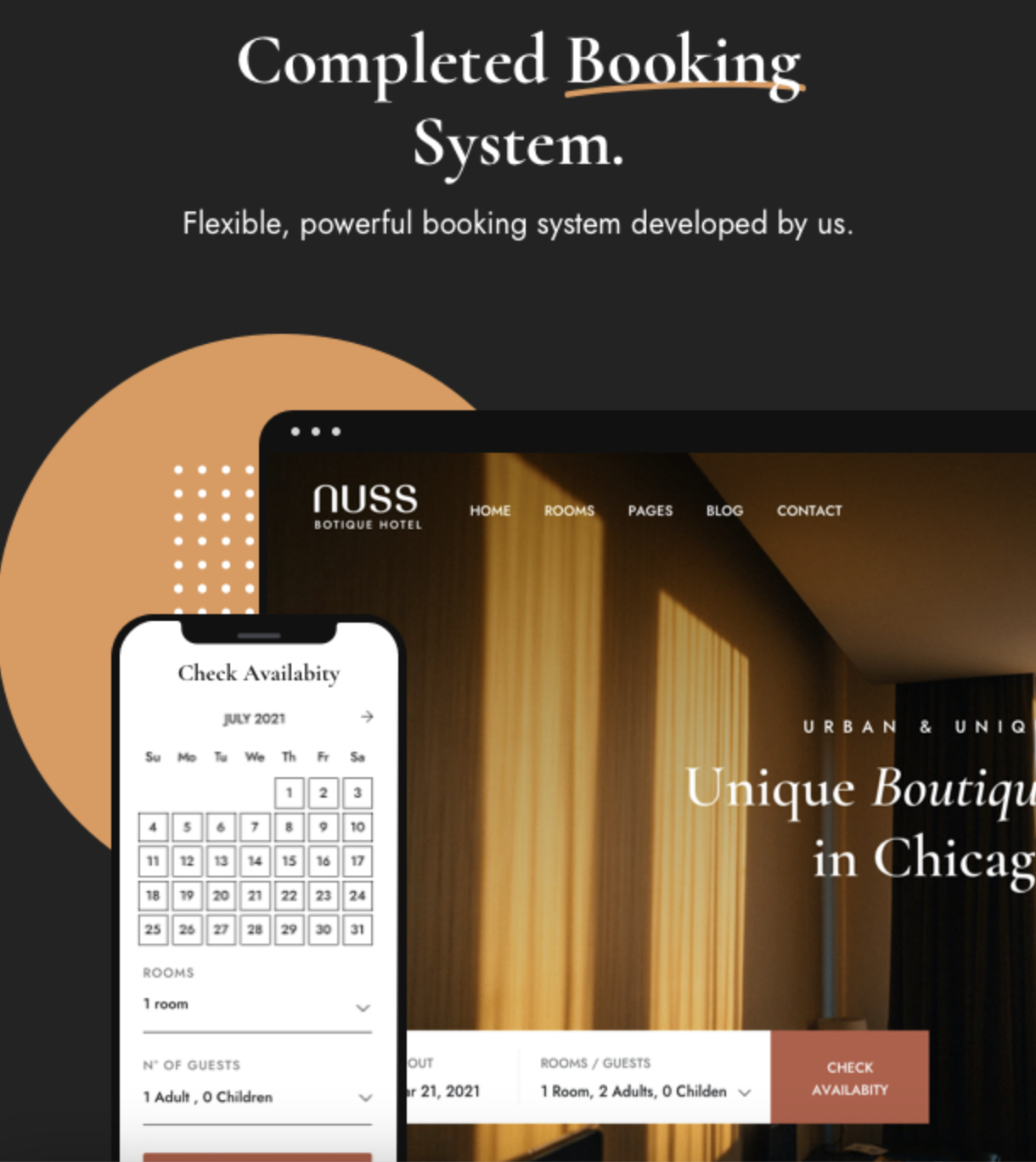 Nuss Hotel Booking WordPress