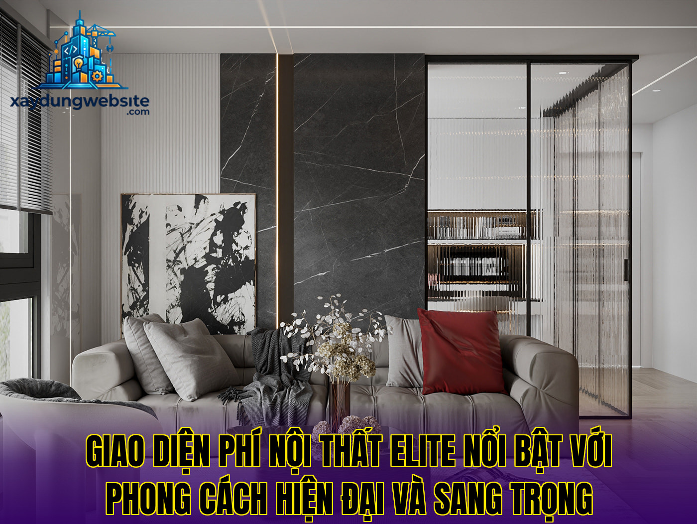 giao diện phí nội thất elite nổi bật với phong cách hiện đại và sang trọng