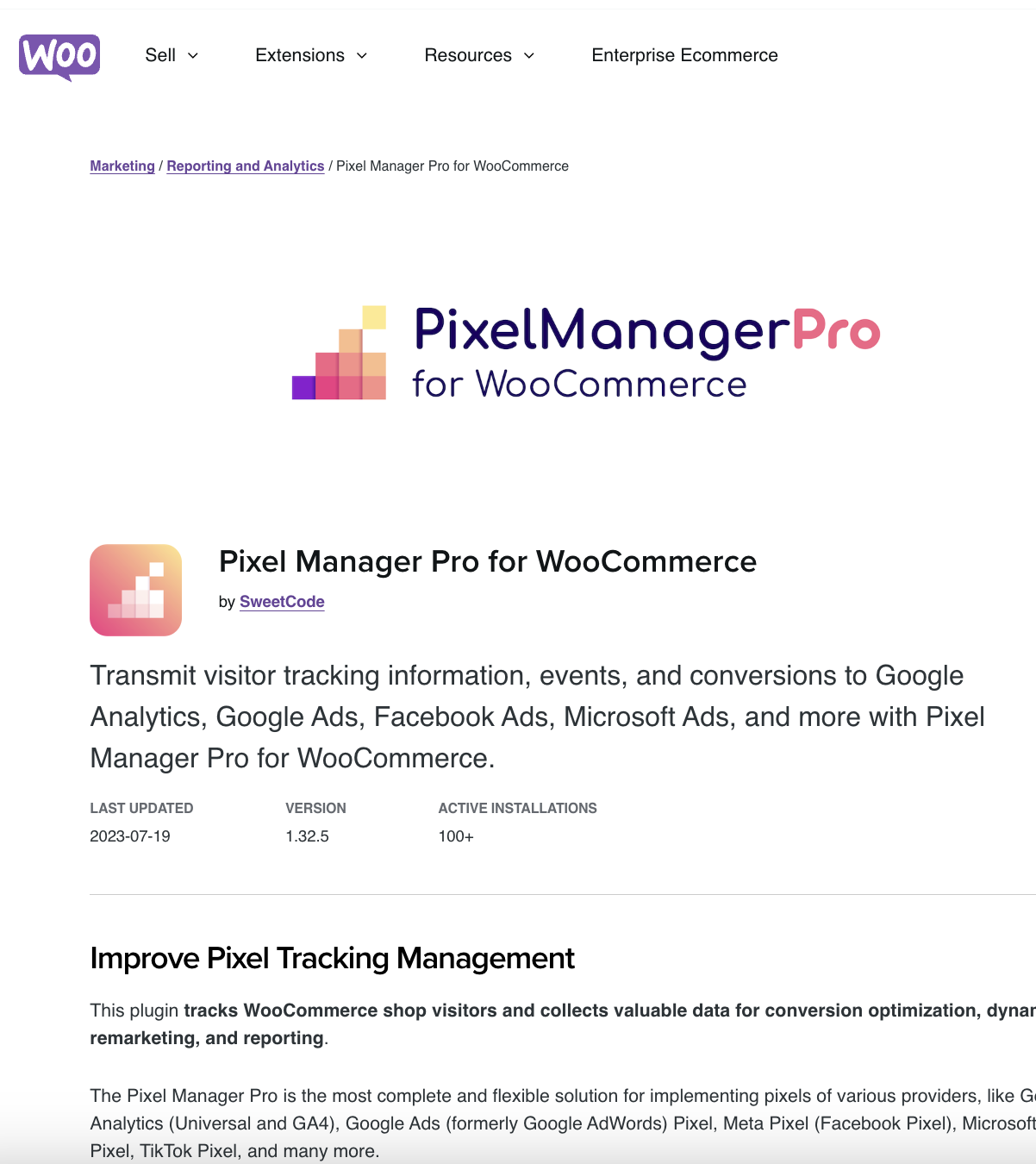 Pixel Manager Pro For Woocommerce