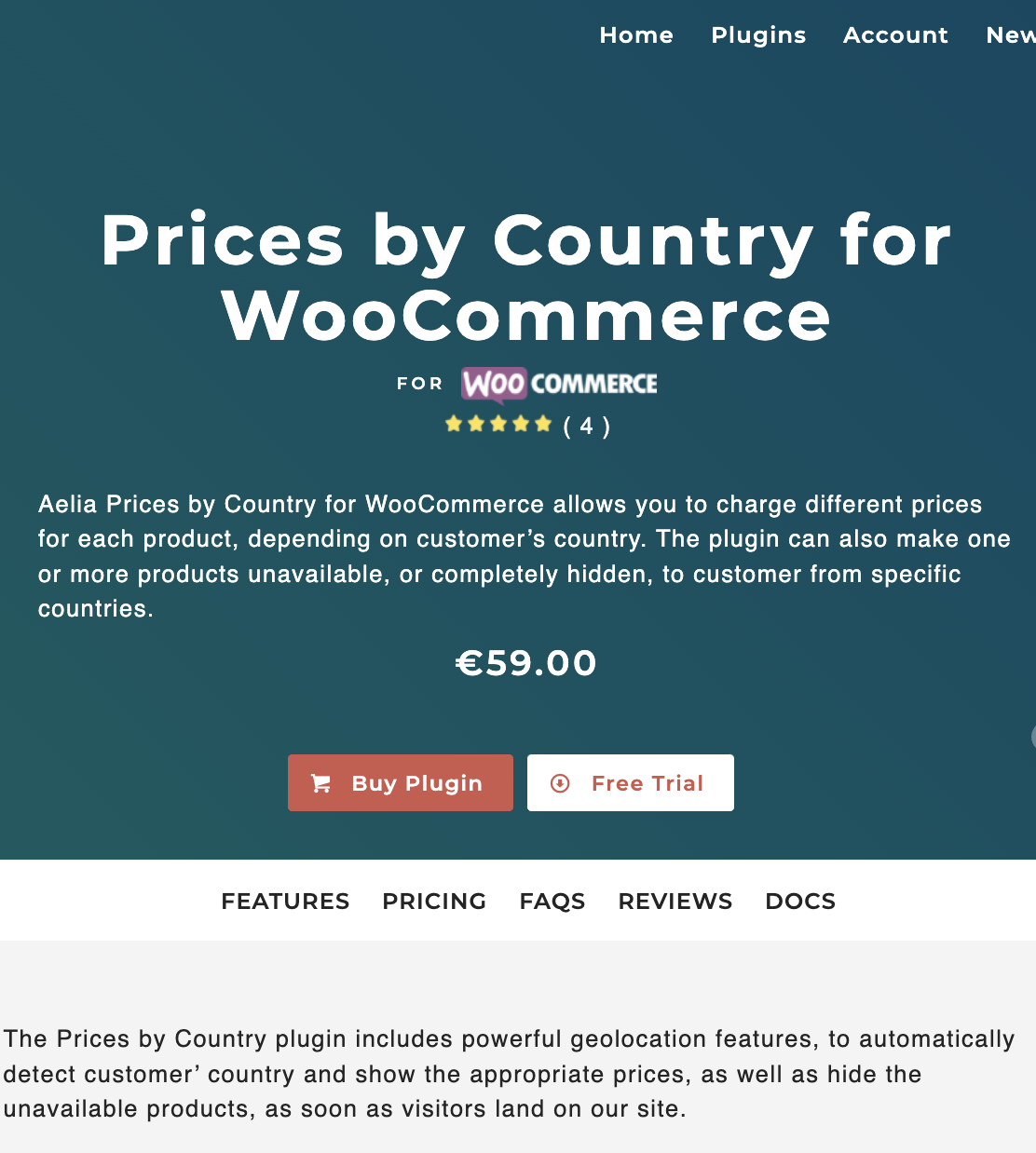 Prices By Country For Woocommerce
