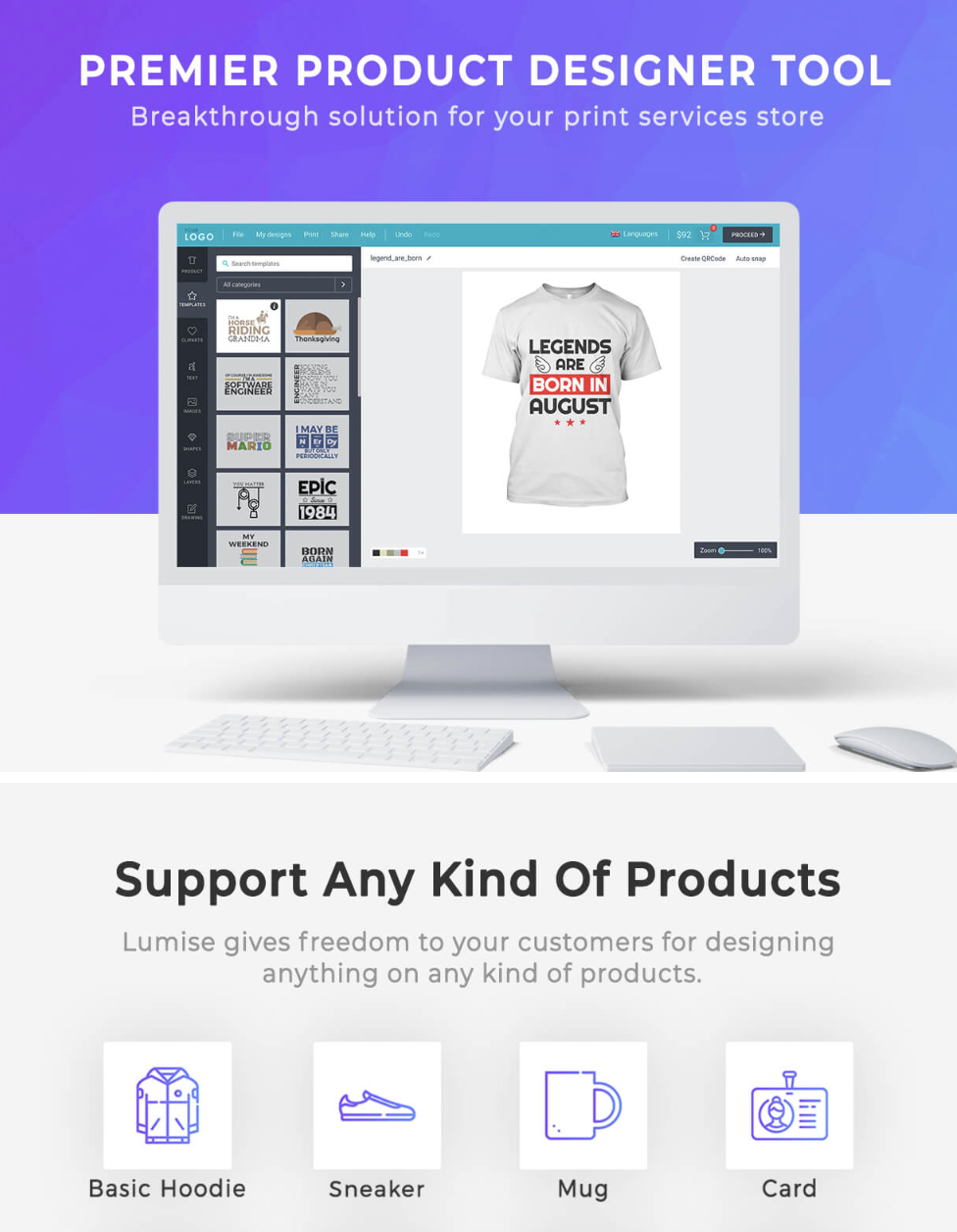 Product Designer For Woocommerce Lumise