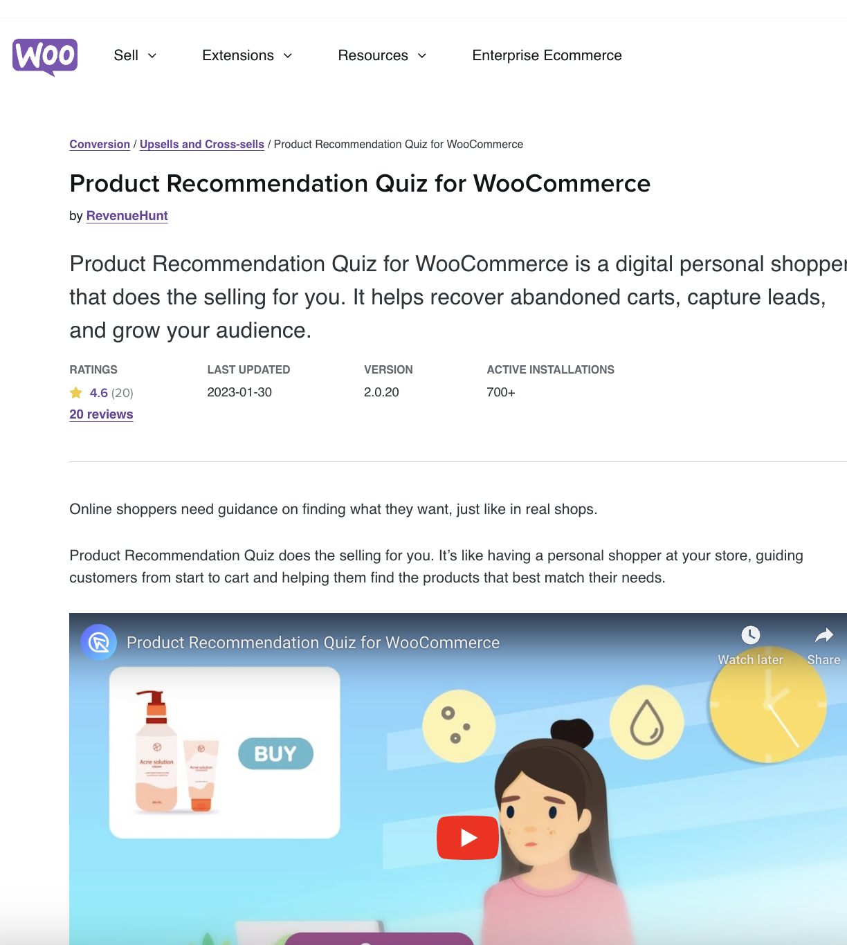 Product Recommendation Quiz For Woocommerce
