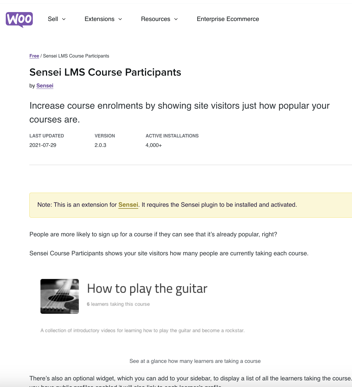 Sensei Lms Course Participants