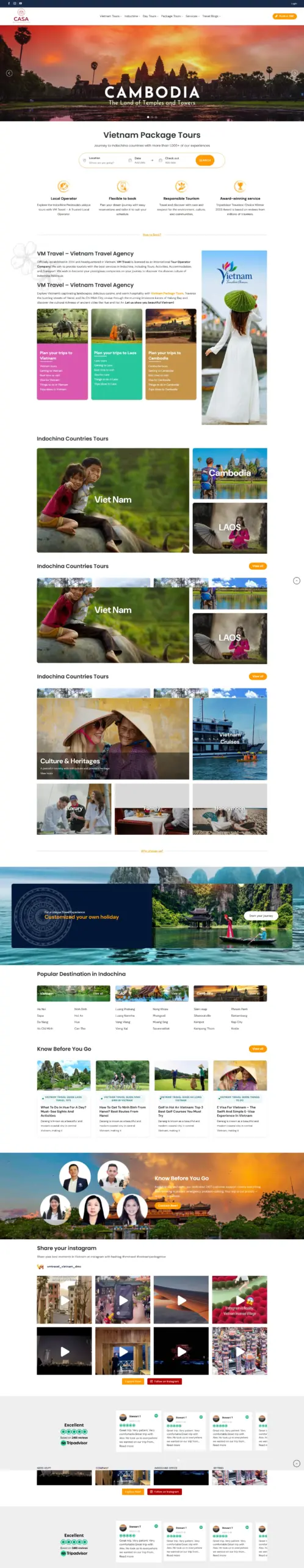 Sharecode Website Du Lịch Giống Vmatravel Giá Rẻ