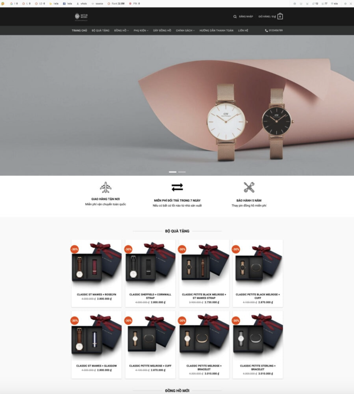 Shop Bán Đồng Hồ 6