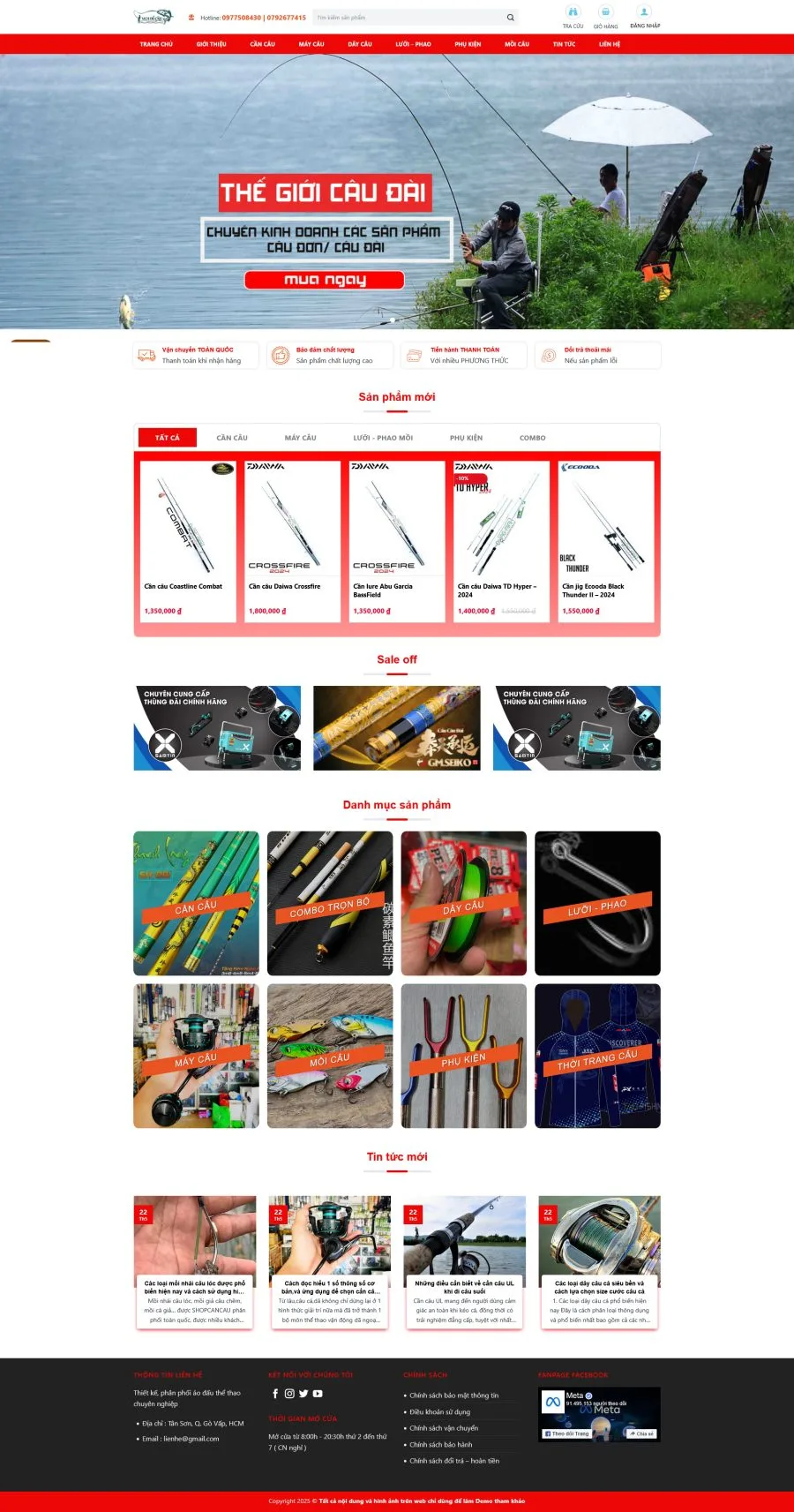 Shop Bán Dụng Cụ Câu Cá