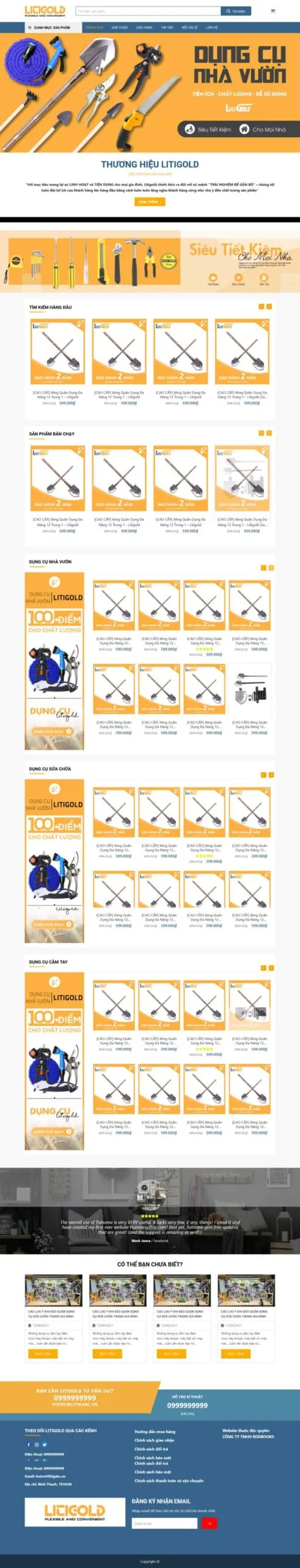 Shop Bán Dụng Cụ Nông Nghiệp