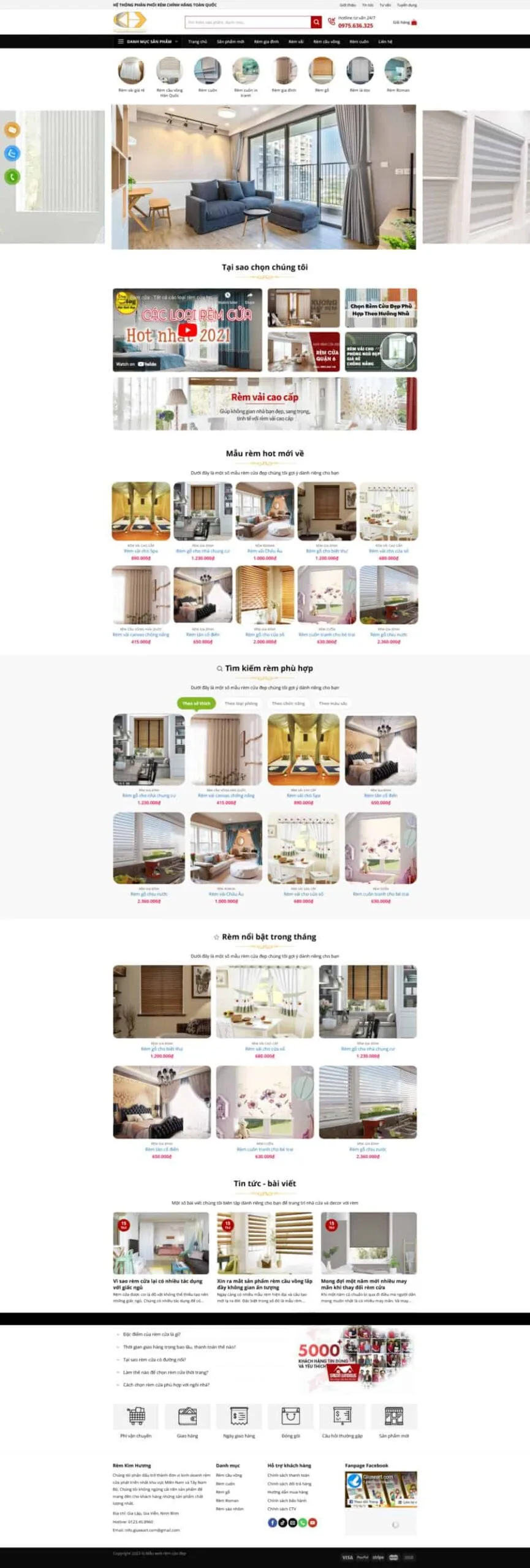 Shop Bán Mành Rèm Đẹp