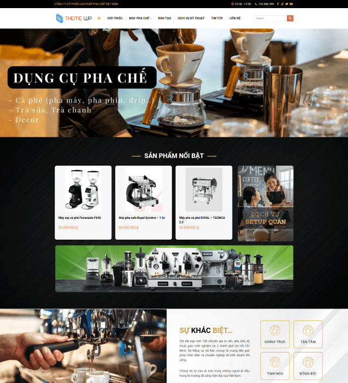 Shop Bán Máy Pha Chế Cafe