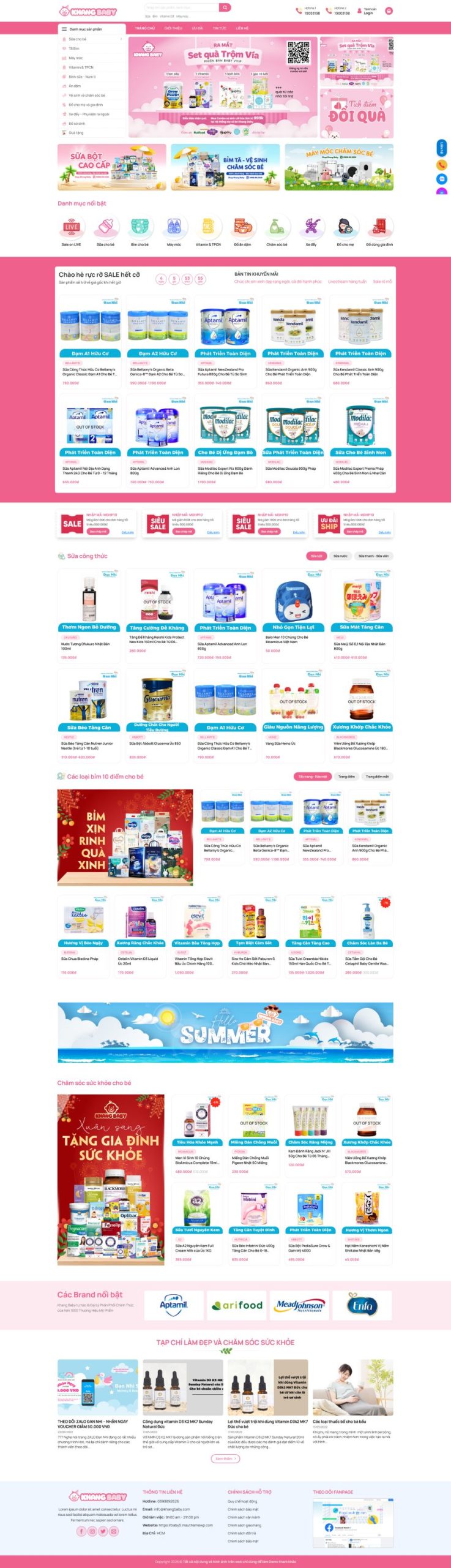 Shop Bán Sữa Baby 5