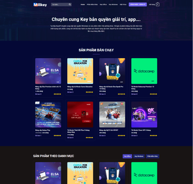 Shop Bán Tài Nguyên Sản Phẩm Số