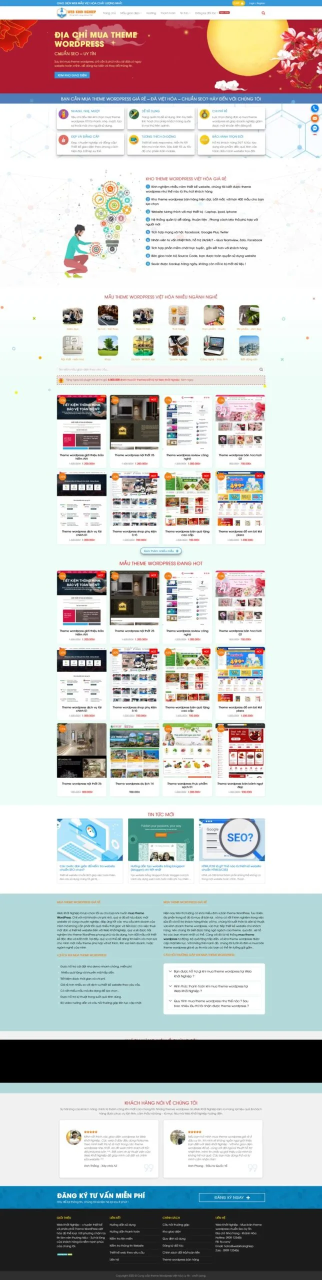 Shop Bán Theme Giống Webkhoinghiep