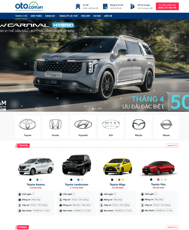 Showroom Bán Xe Ô Tô