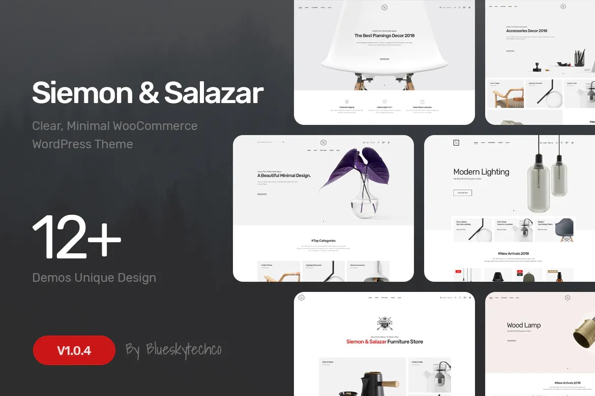 Siemon Salazar Clean Minimal Woocommerce Theme