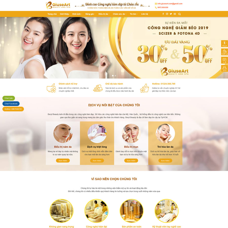 Spa Thẩm Mỹ Viện