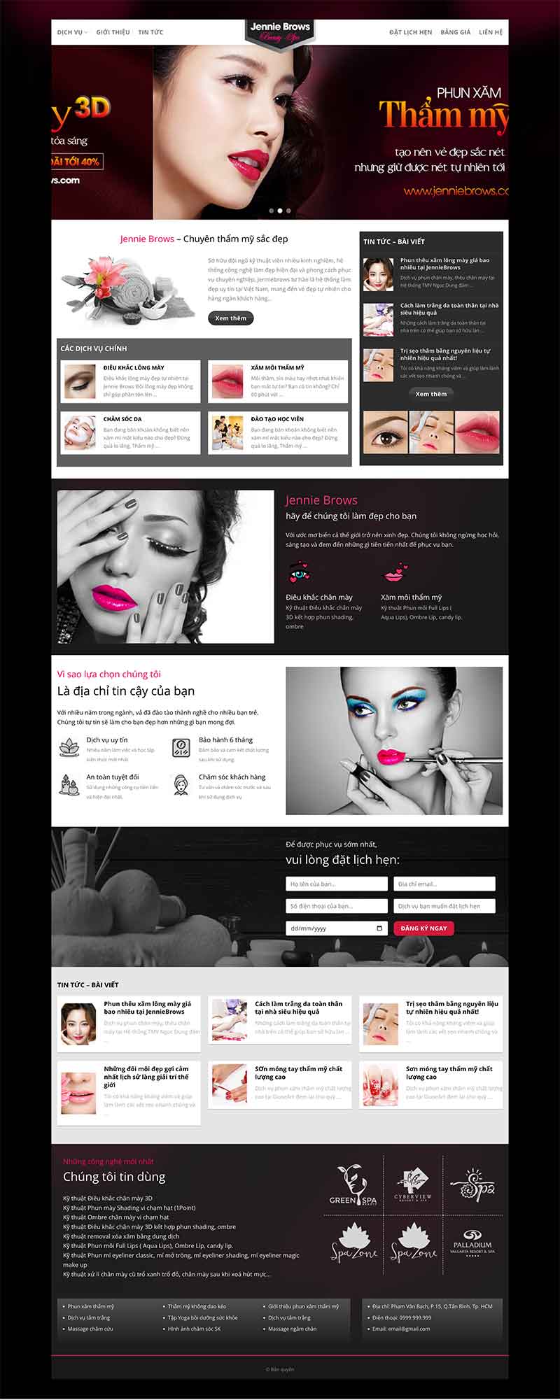 Thẩm Mỹ Xăm Môi