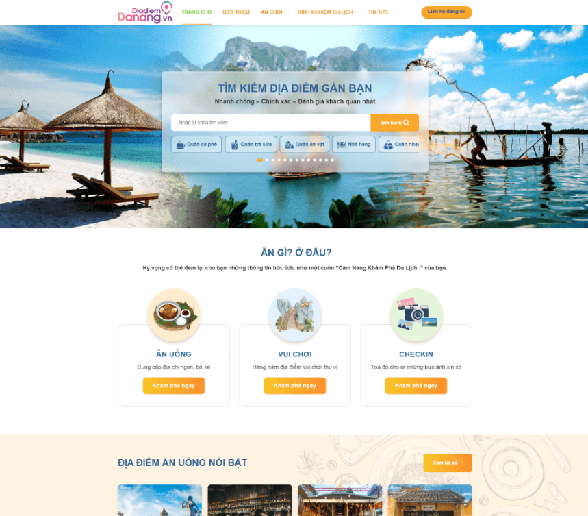 Theme Review Địa Điểm Ăn Uống Du Lịch Vui Chơi Đẹp