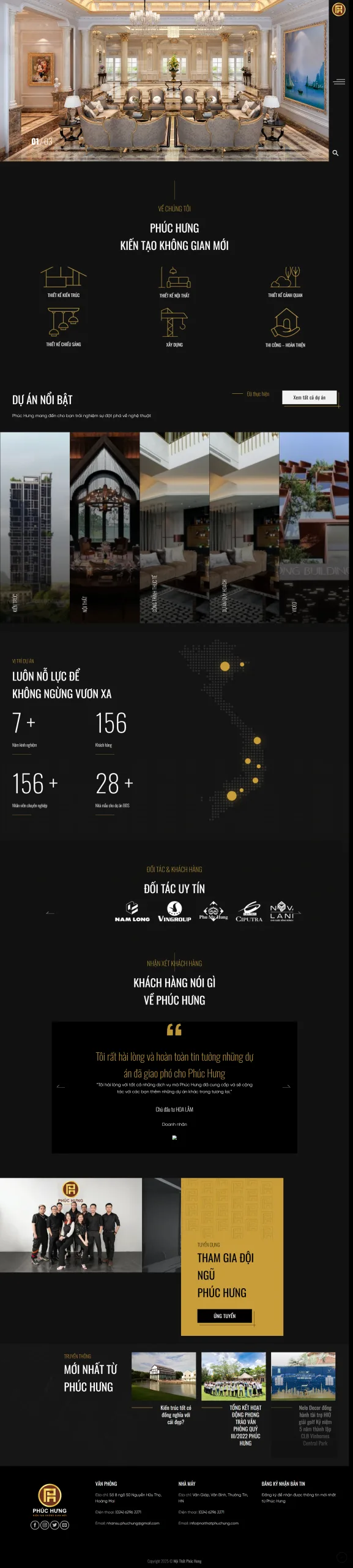 Theme WordPress Thiết Kế Thi Công Nội Thất Giá Rẻ