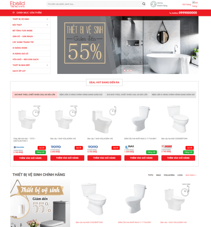 Thiết Bị Vệ Sinh Bồn Cầu