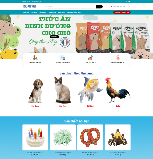 Thực Phẩm Thú Cưng