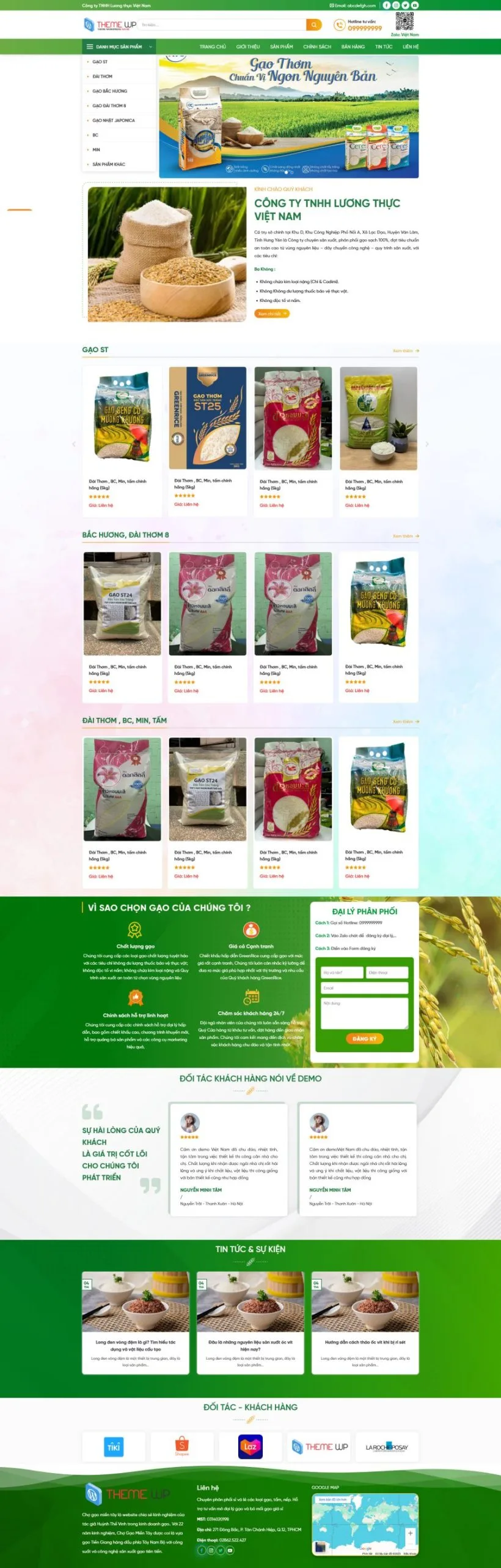 Tiệm Bán Gạo Nông Sản