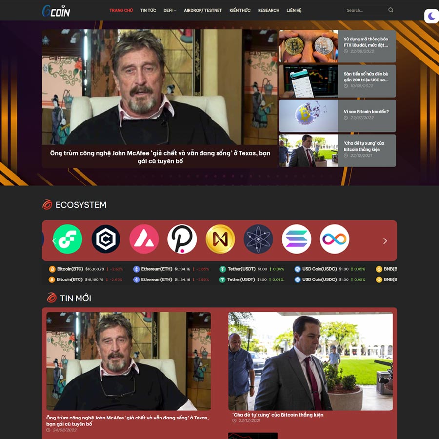 Tin Tức Bitcoin Crypto