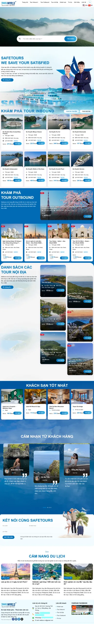 Tour Du Lịch Cao Cấp
