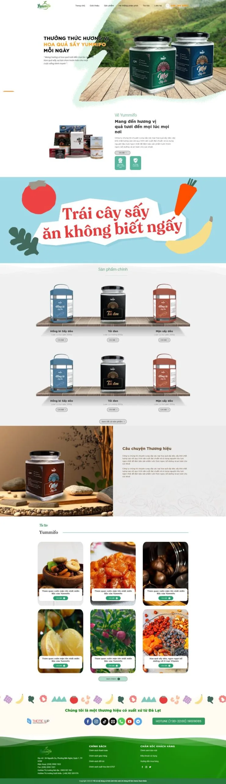 Trái Cây Hoa Quả Sấy Đặc Sản