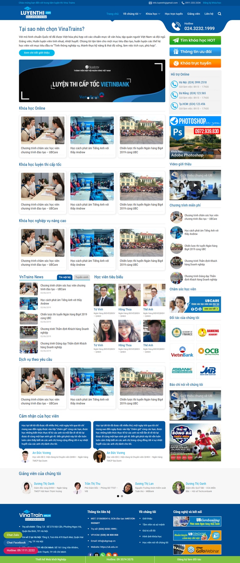 Trung Tâm Luyện Thi