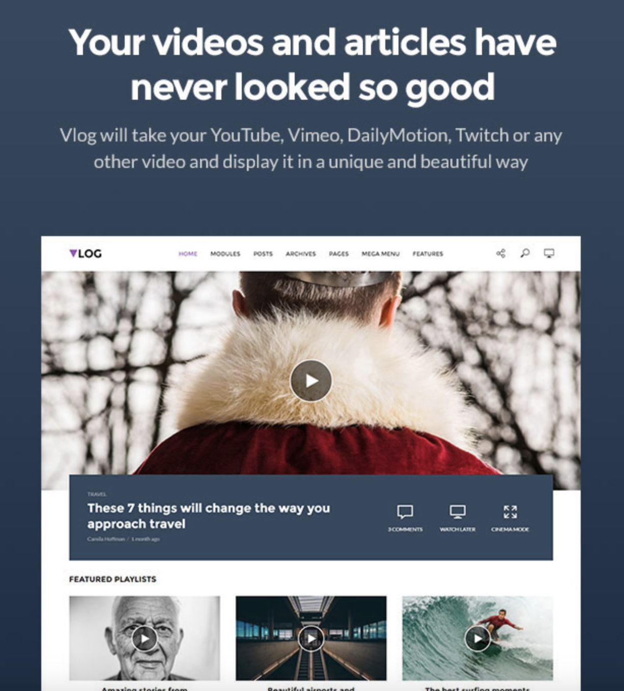 Vlog Video Blog Podcast