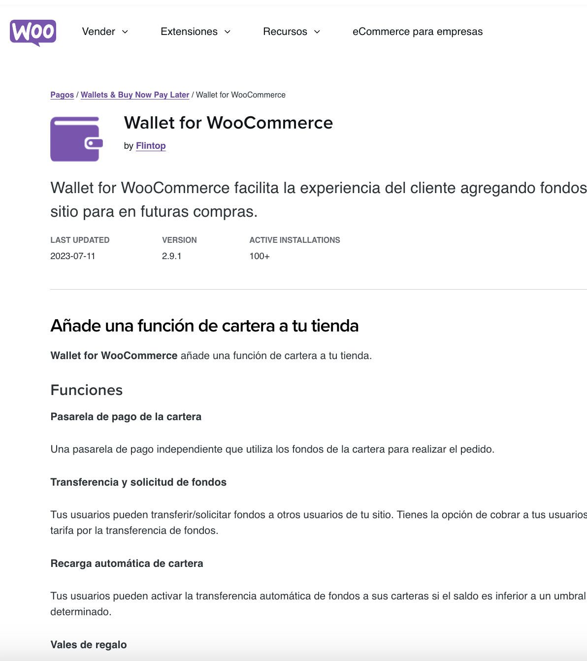Wallet For Woocommerce