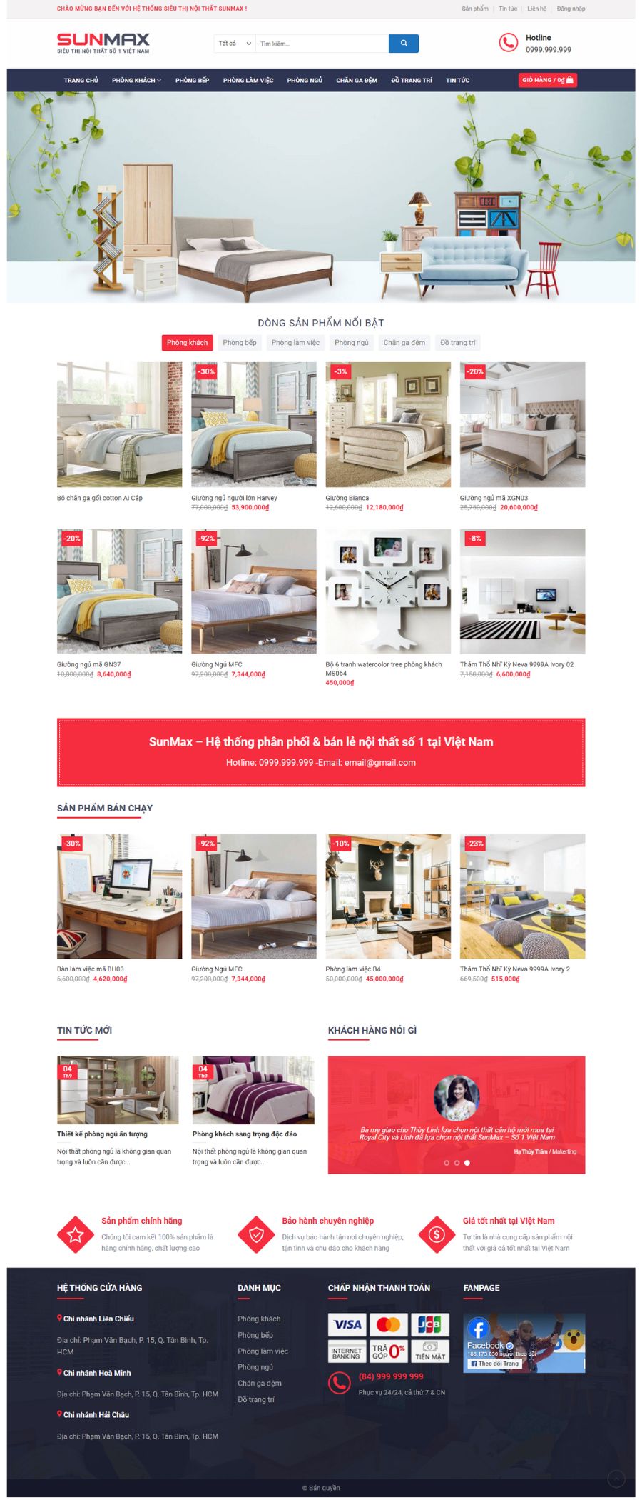 Website Bán Nội Thất 08